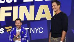 Messi and Brady in disbelief over 'prophetic' Lamine Yamal photo