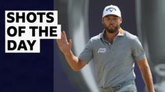 'How about that!' - best shots from second round at The Open